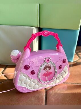 Kids Ballerina Karaoke/Boombox Purse